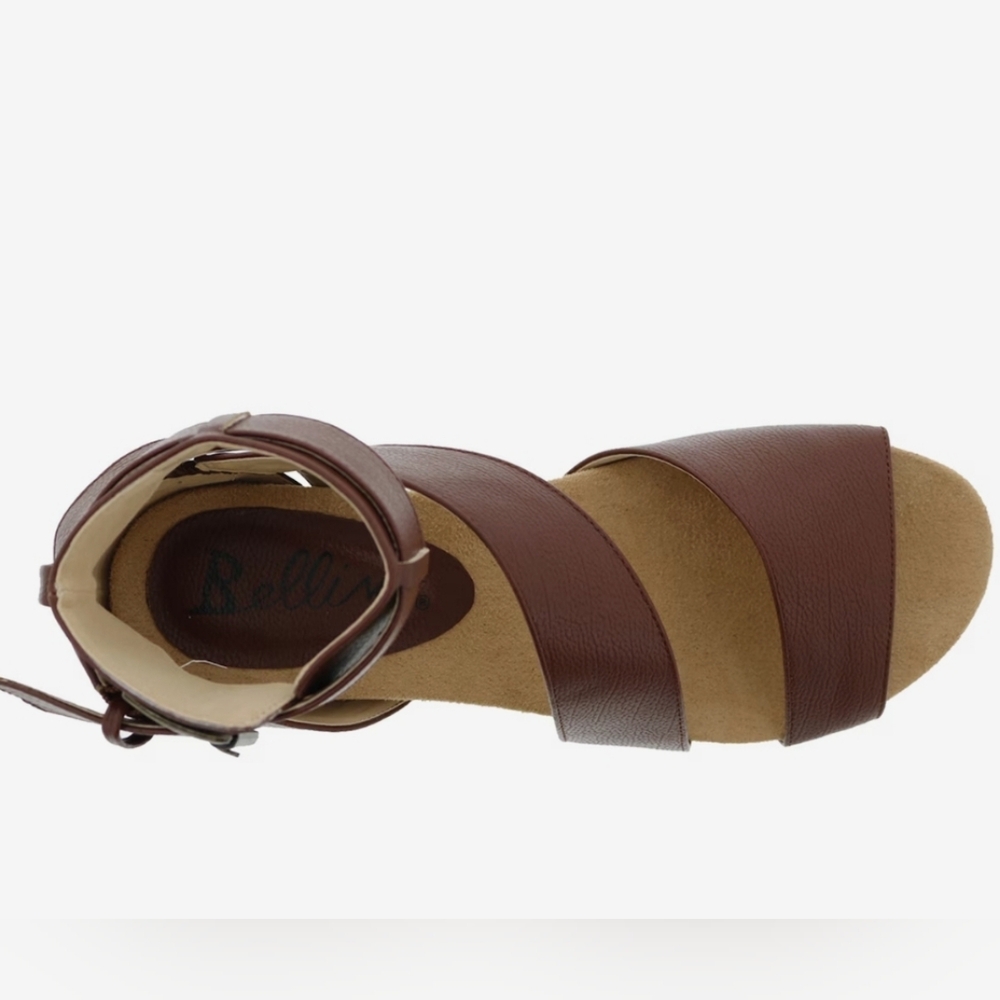 Bellini Nambi Brown Sandals NWT SZ8.5 - Picture 2 of 5